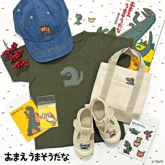 「おまえうまそうだな」×アパレルステッカーコラボ