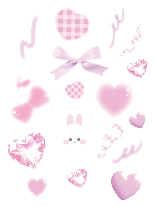 ガーリー系ピンク