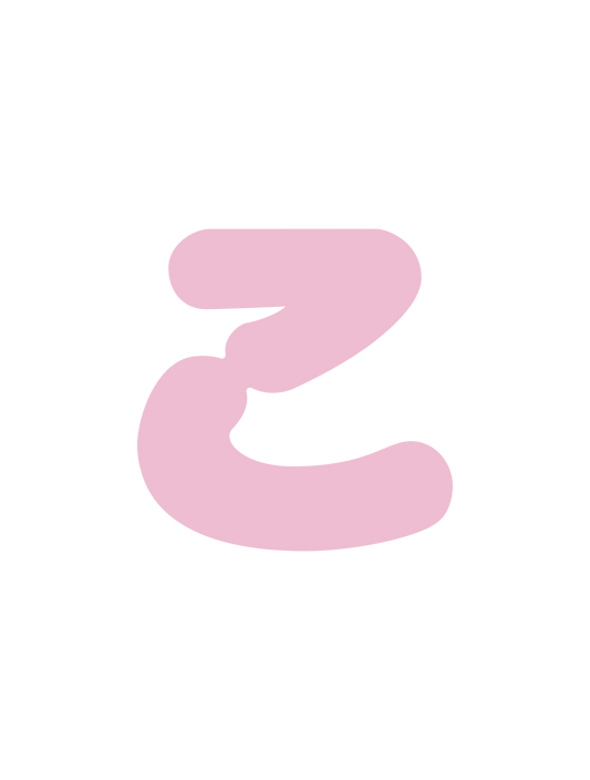ひらがなピンク_こ