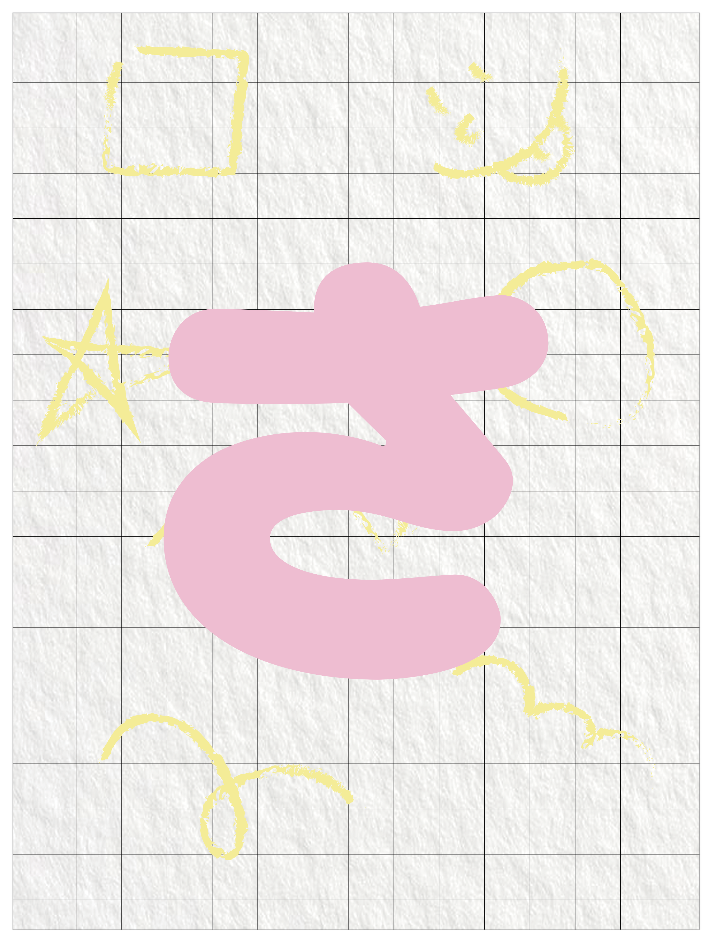 ひらがなピンク_さ