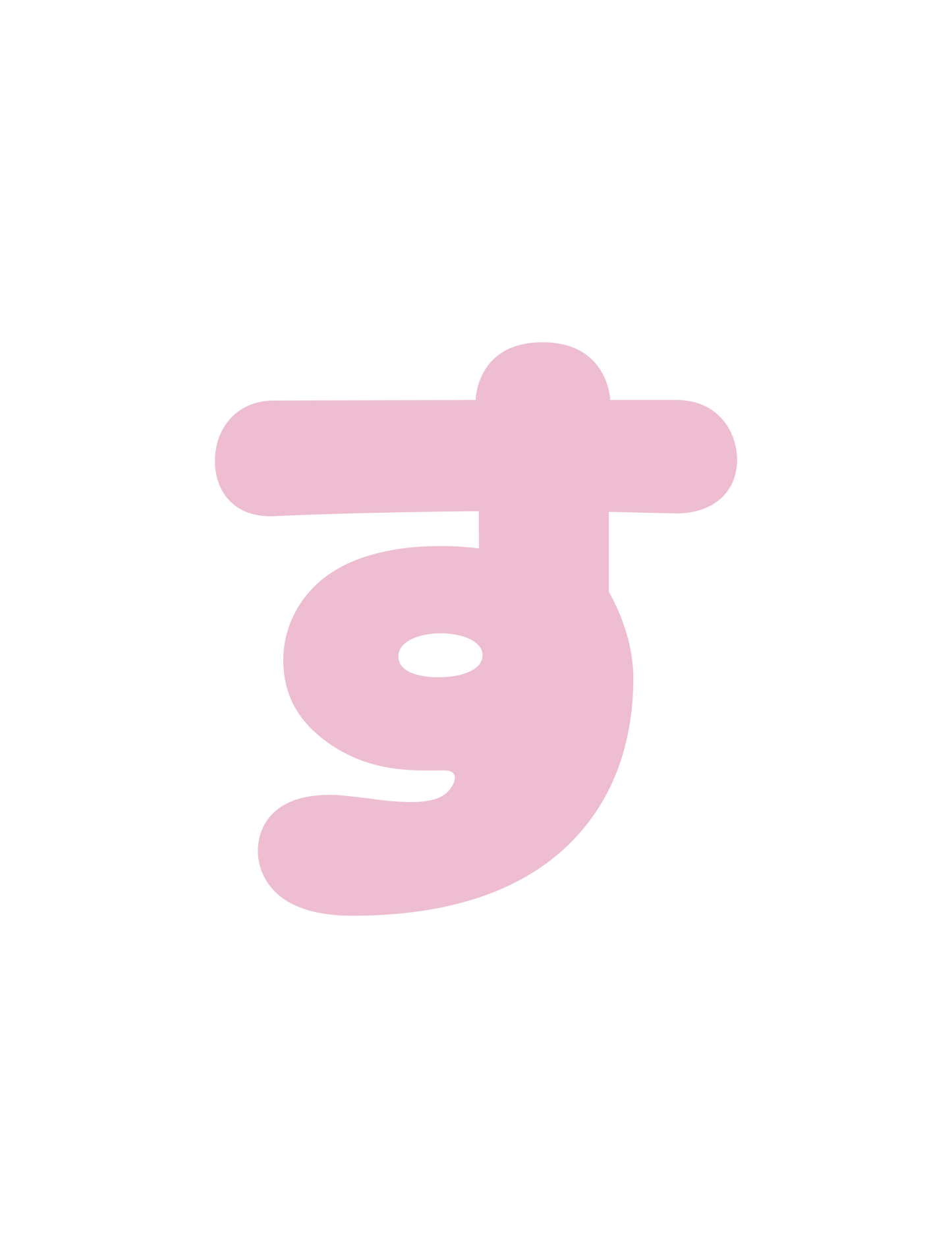 ひらがなピンク_す