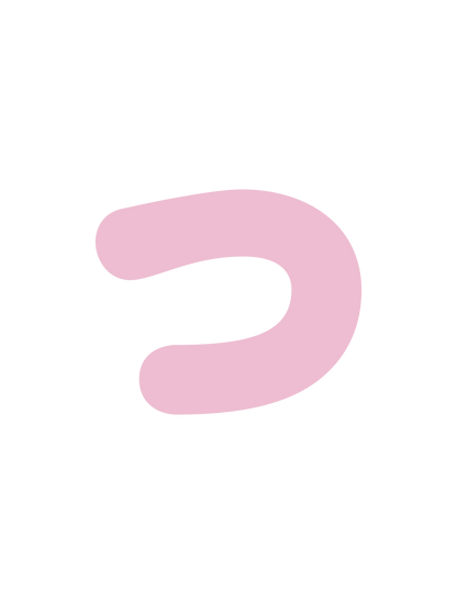 ひらがなピンク_つ