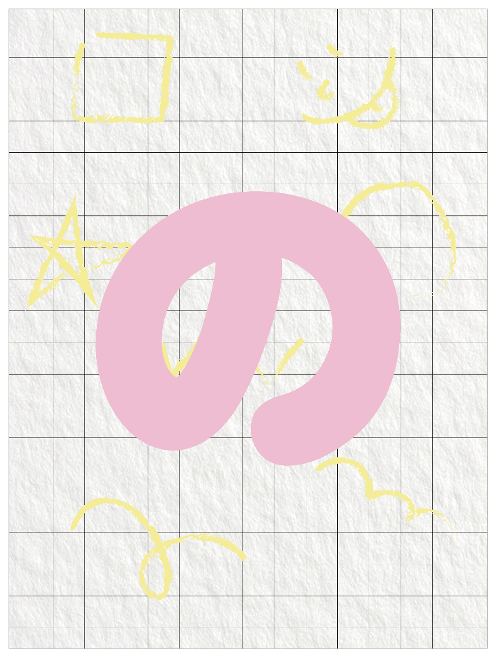 ひらがなピンク_の