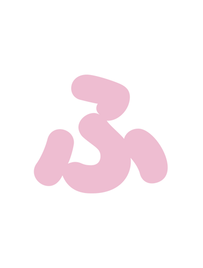 ひらがなピンク_ふ