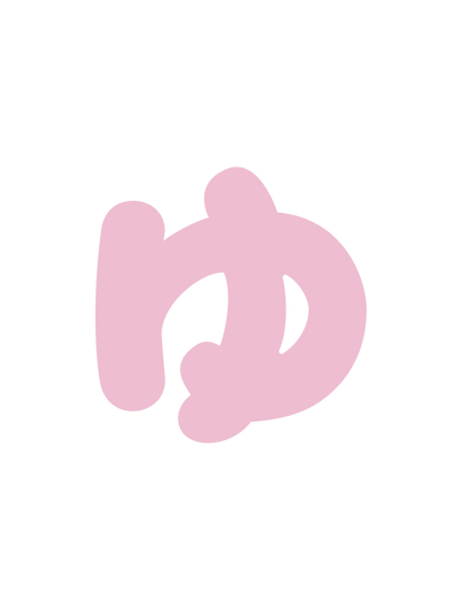 ひらがなピンク_ゆ