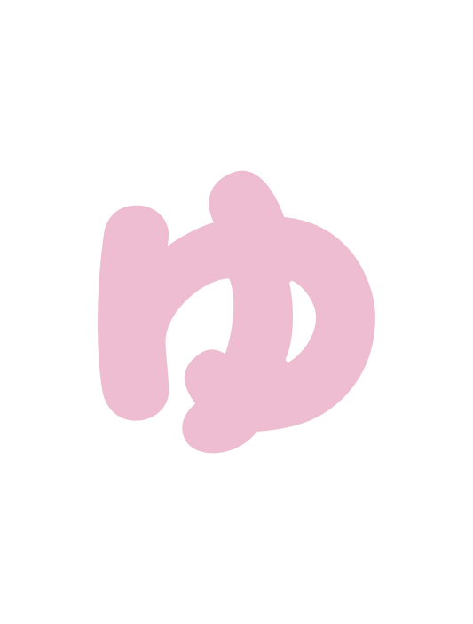 ひらがなピンク_ゆ