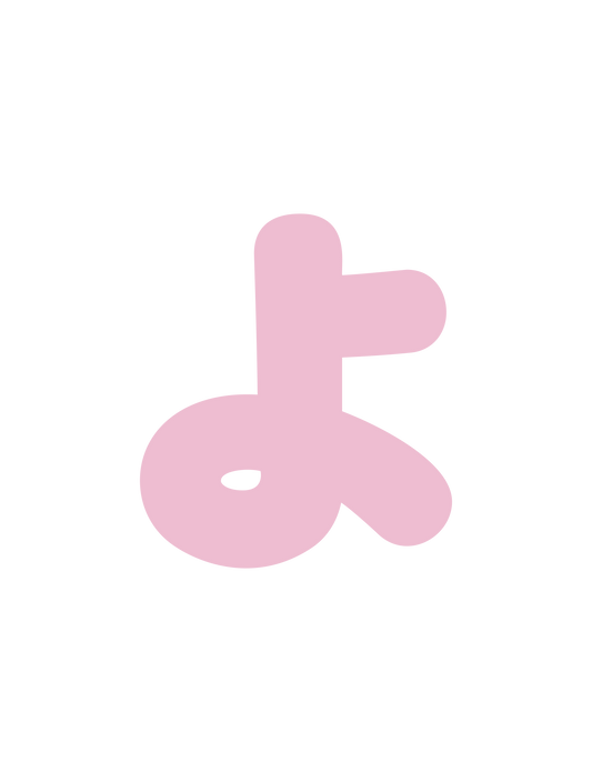 ひらがなピンク_よ