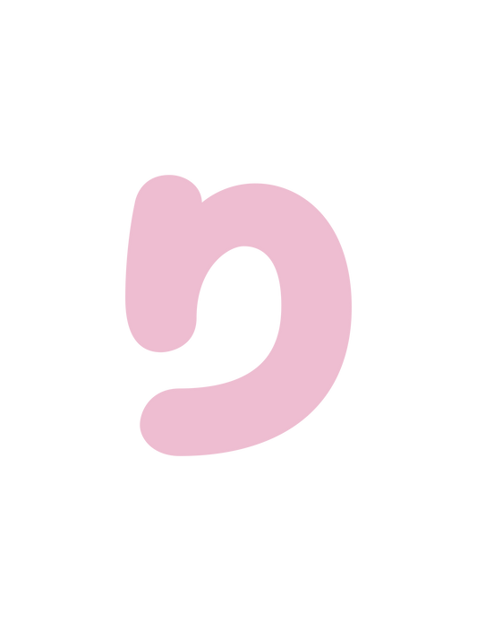 ひらがなピンク_り