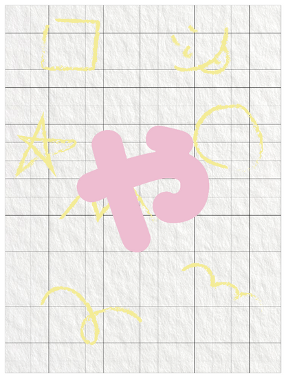ひらがなピンク_小文字ゃ
