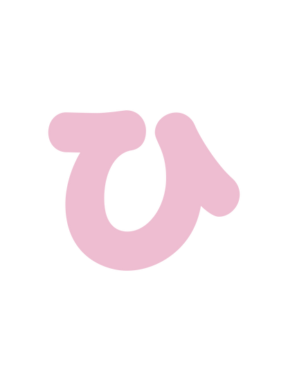 ひらがなピンク_ひ