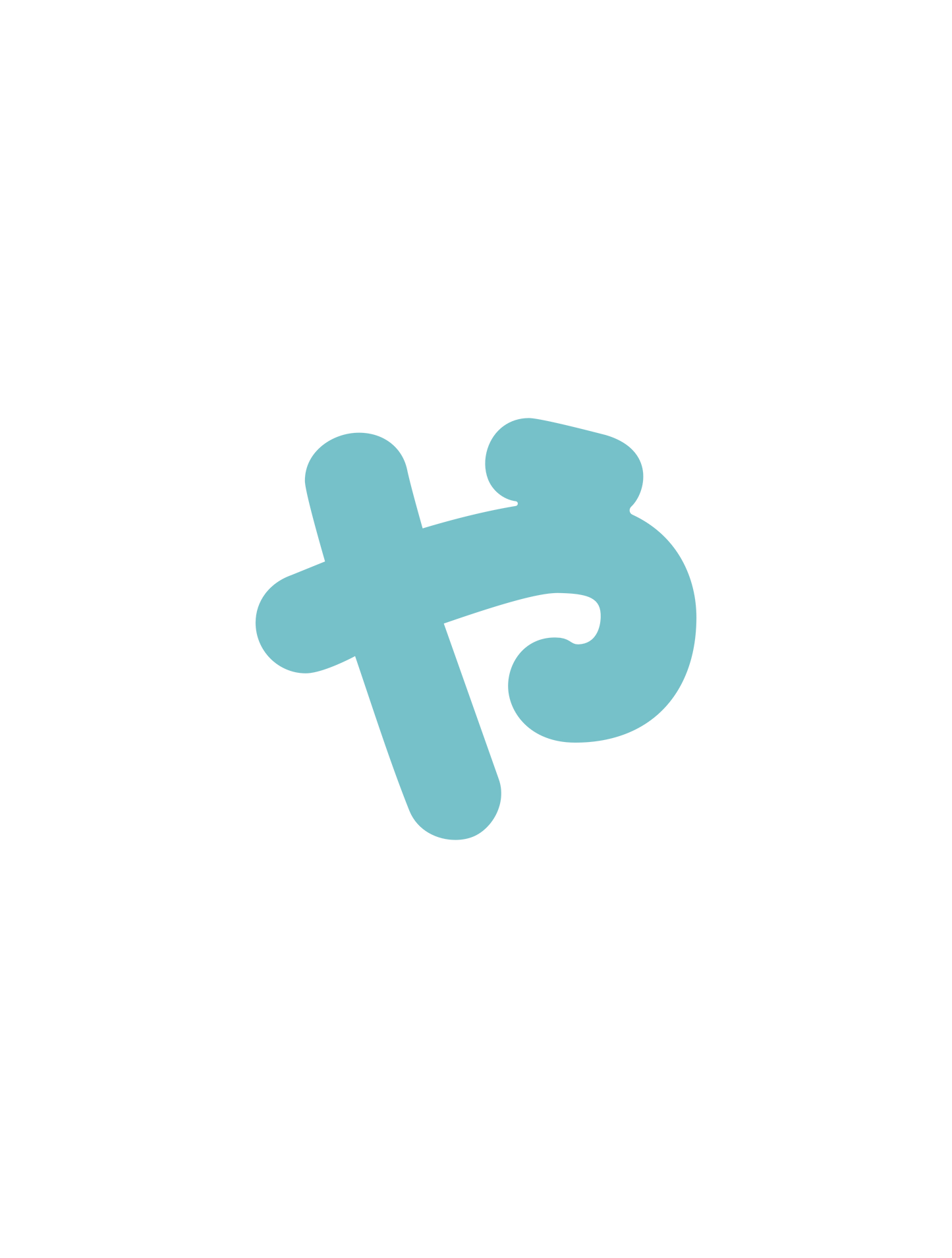 ひらがなブルー_小文字ゃ