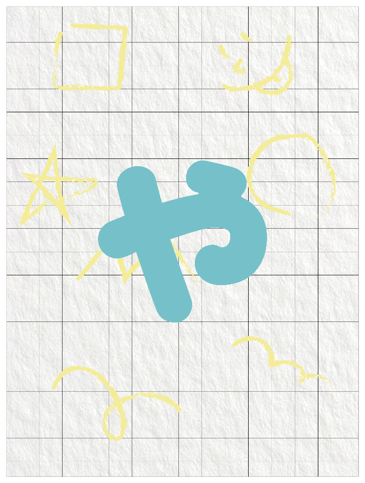 ひらがなブルー_小文字ゃ