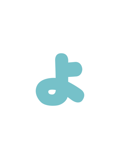 ひらがなブルー_小文字ょ