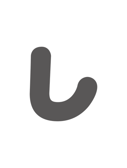 ひらがなグレー_し