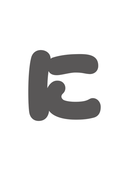 ひらがなグレー_に