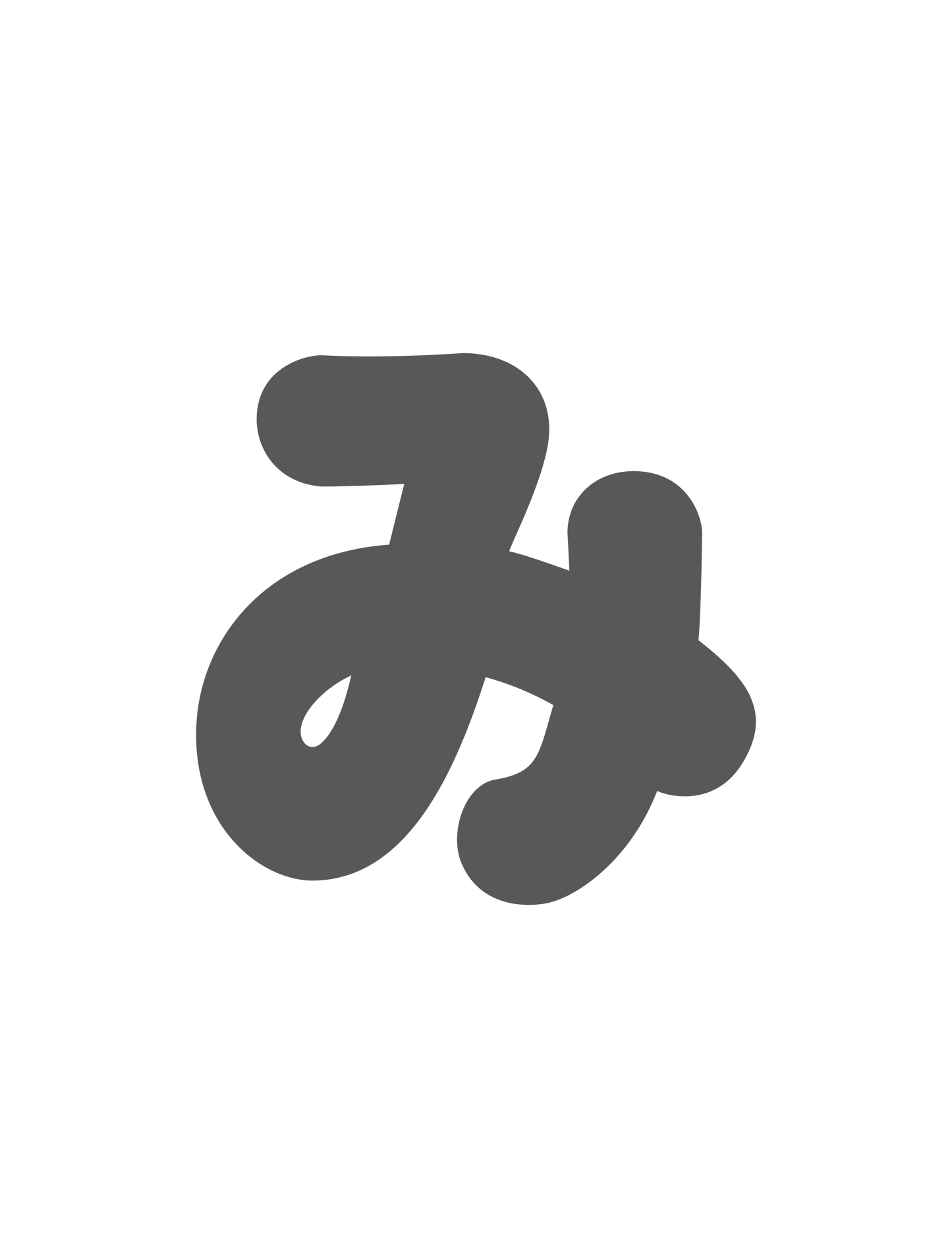 ひらがなグレー_み