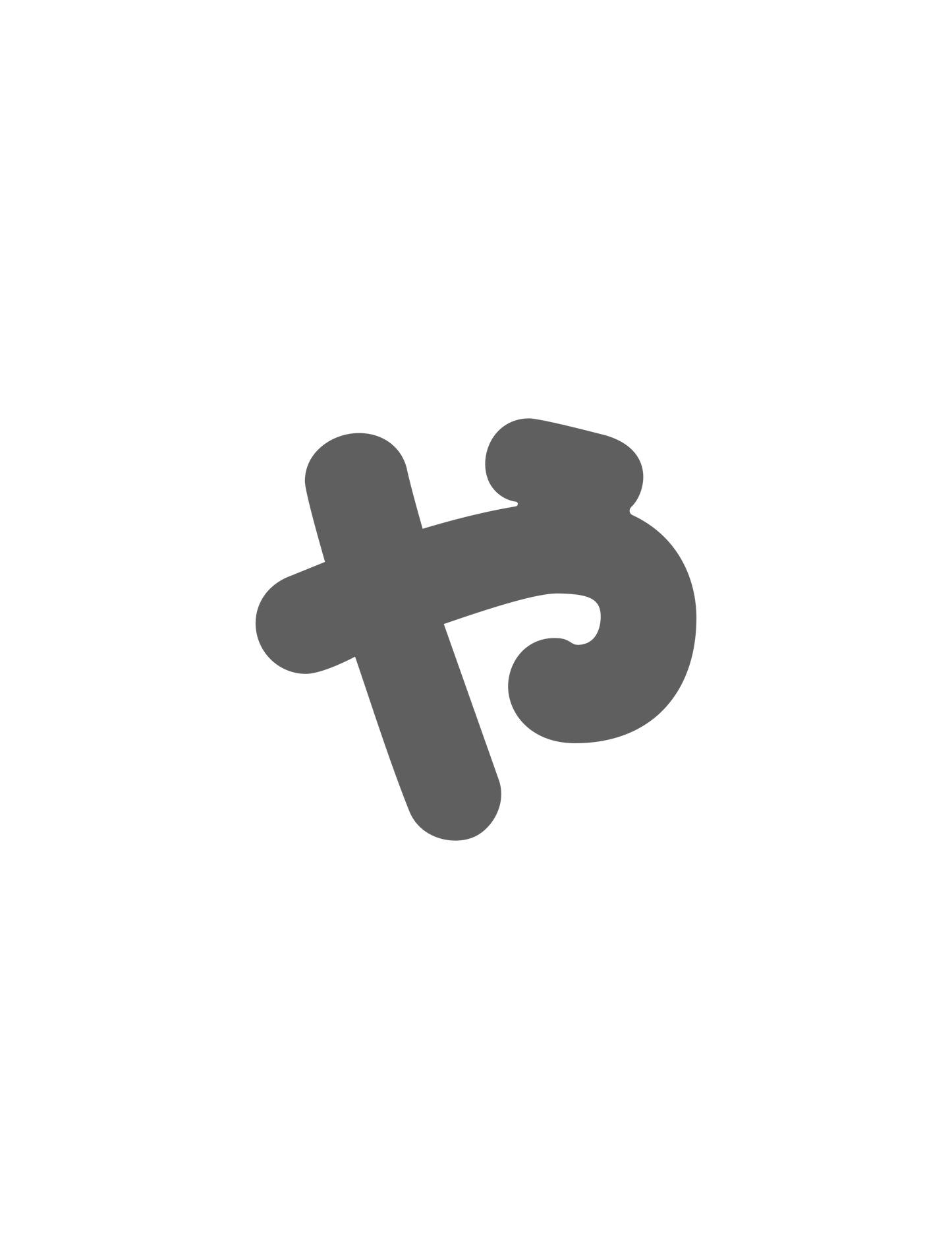 ひらがなグレー_小文字ゃ