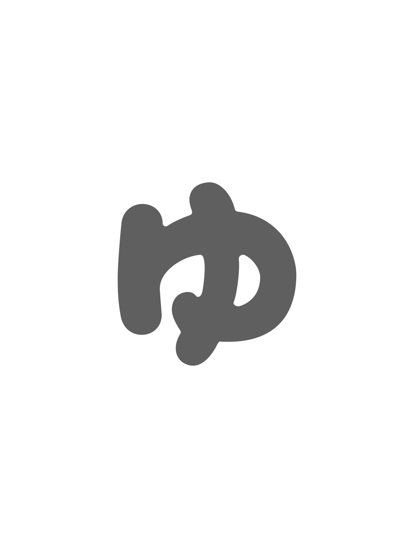 ひらがなグレー_小文字ゅ