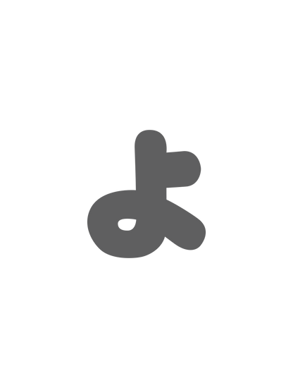 ひらがなグレー_小文字ょ