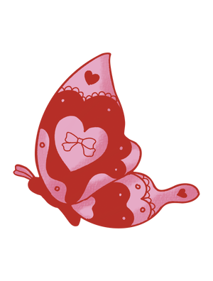 SuiSou_レトロピンク_蝶