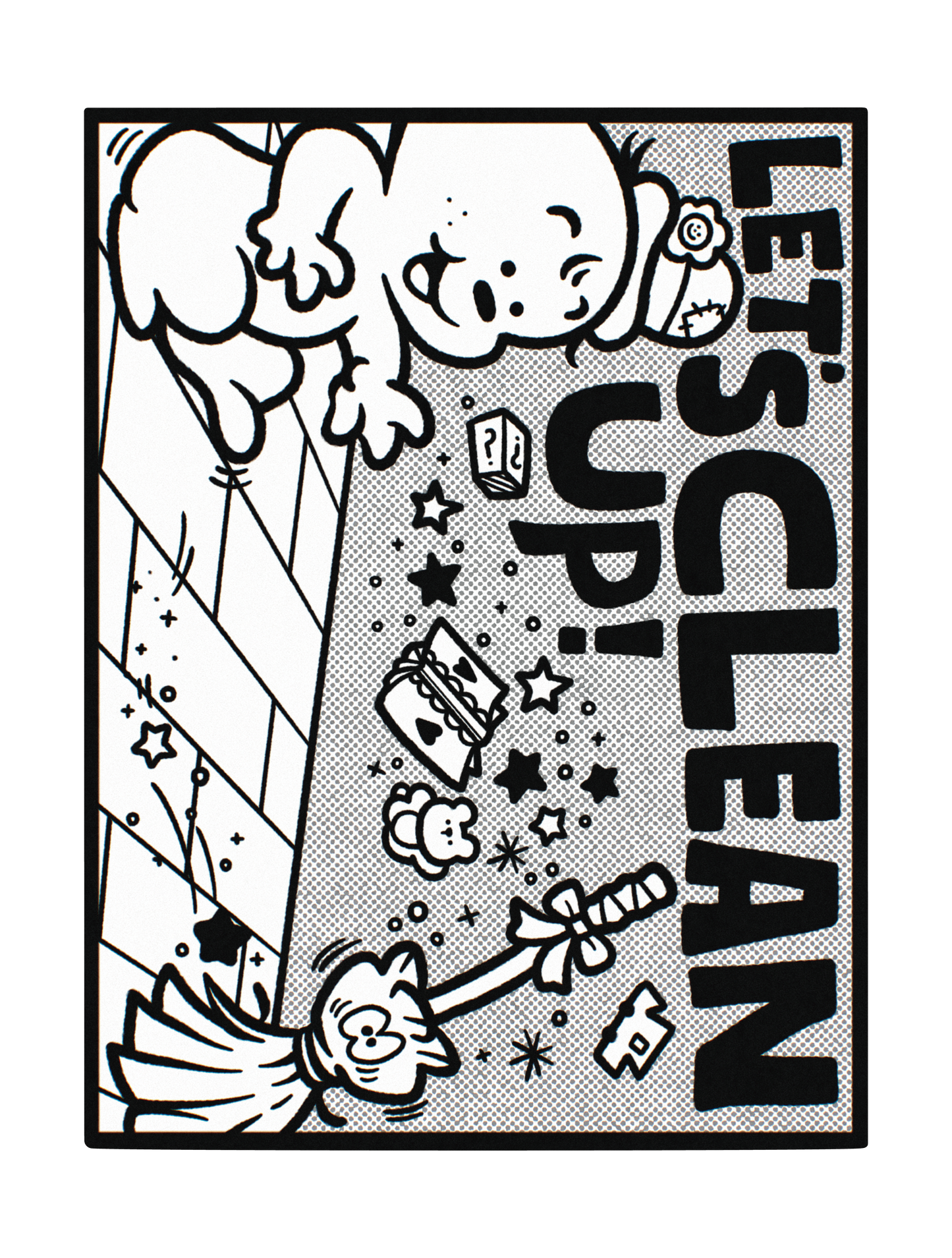 Comic panel_LET_S CLEAN UP