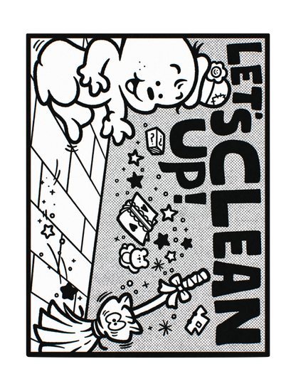 Comic panel_LET_S CLEAN UP