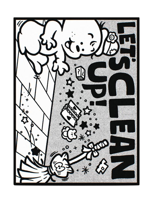 Comic panel_LET_S CLEAN UP