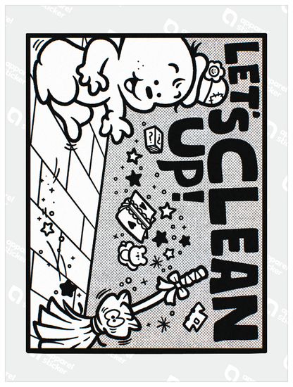Comic panel_LET_S CLEAN UP