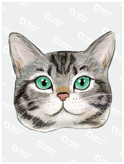 Refined Sketch Cat_americanshorthair