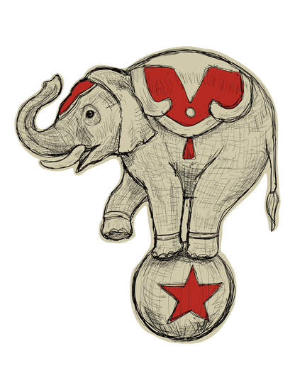 アトリエリジッタ_サーカス_elephant