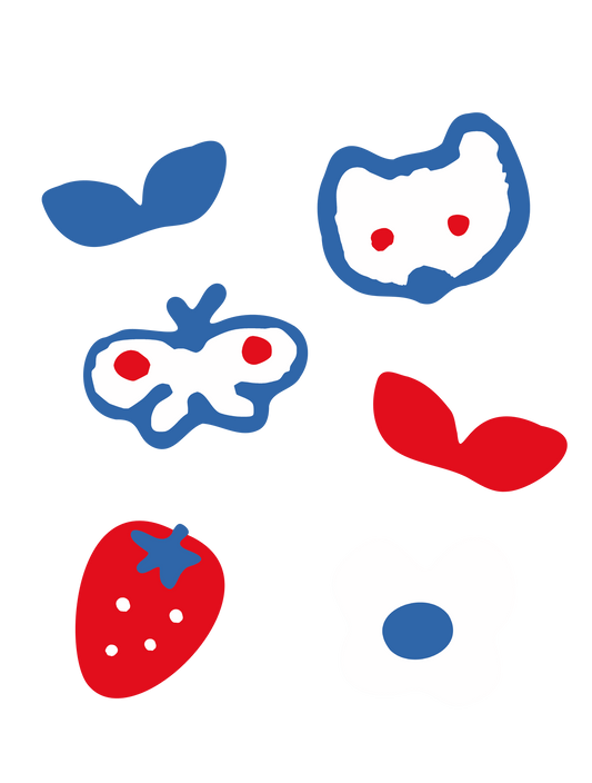 くまと蝶