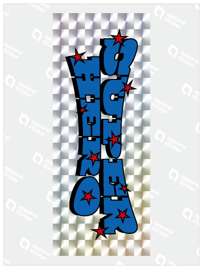 ホログラムシール_SUPER HERO