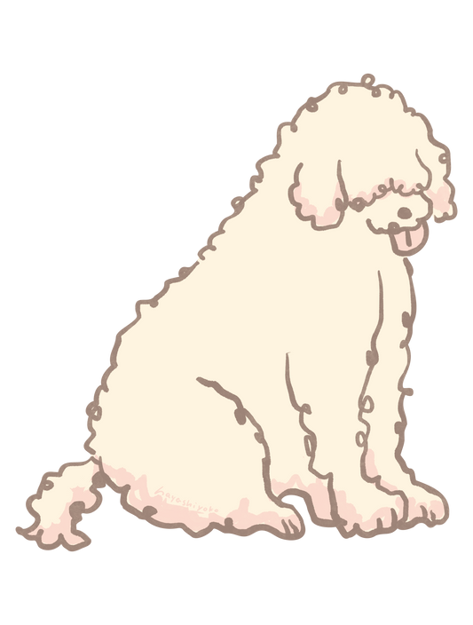 おしゃれ犬_スタンプー