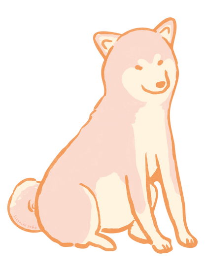おしゃれ犬_柴犬