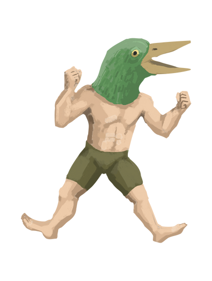 頭動物人間_鳥