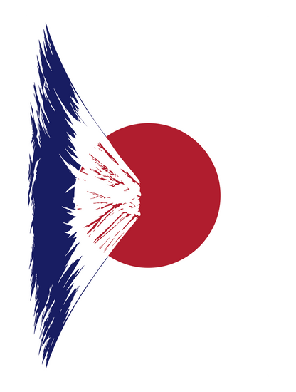 日本国旗_富士山