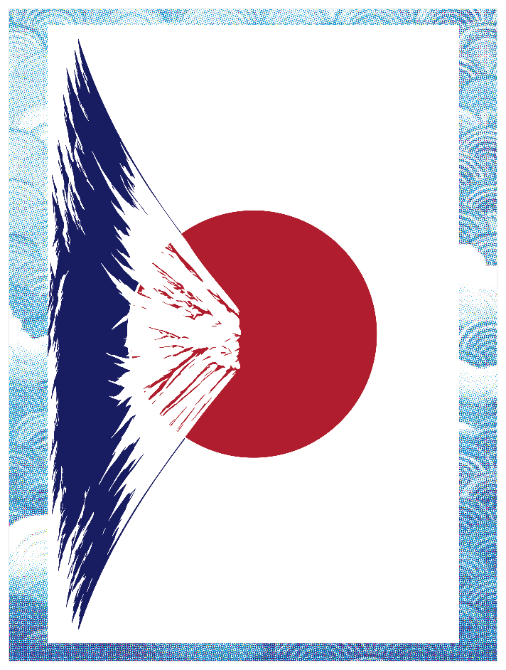 日本国旗_富士山