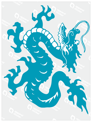 中華万歳_龍_Blue