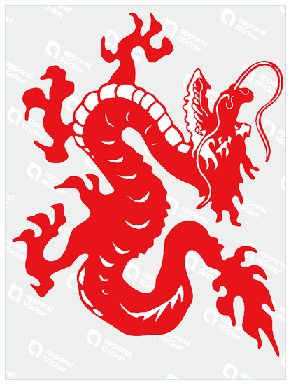 中華万歳_龍_Red