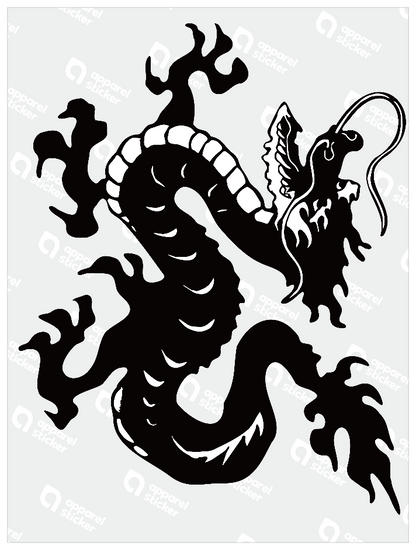 中華万歳_龍_Black