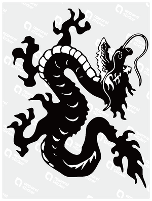 中華万歳_龍_Black