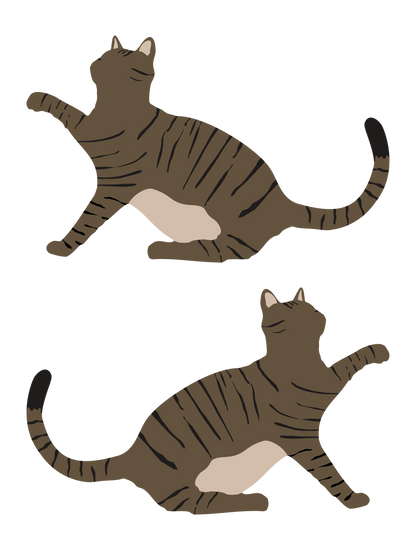 シンプル犬猫ミニ_キジトラ
