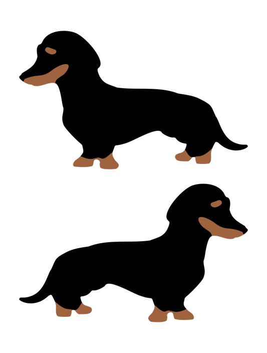 シンプル犬猫ミニ_ダックス