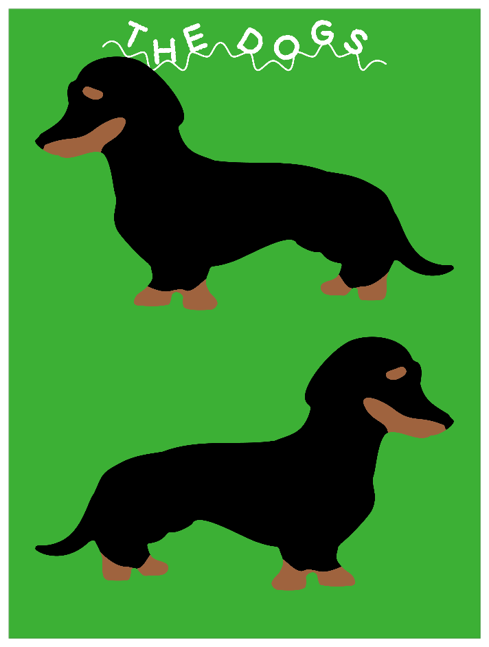シンプル犬猫ミニ_ダックス
