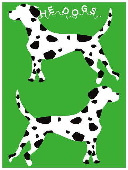 シンプル犬猫ミニ_ダルメシアン