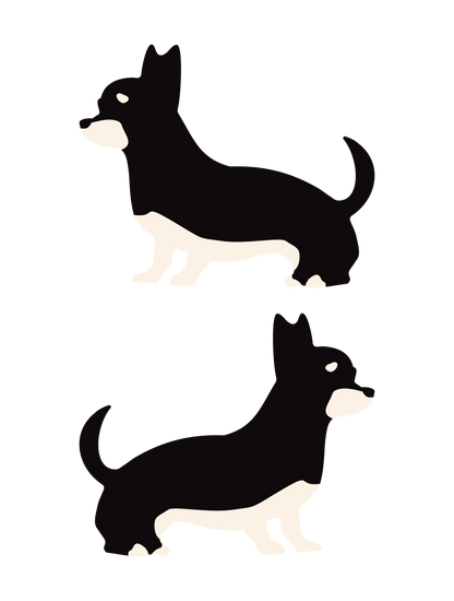 シンプル犬猫ミニ_チワワ