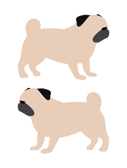 シンプル犬猫ミニ_パグ
