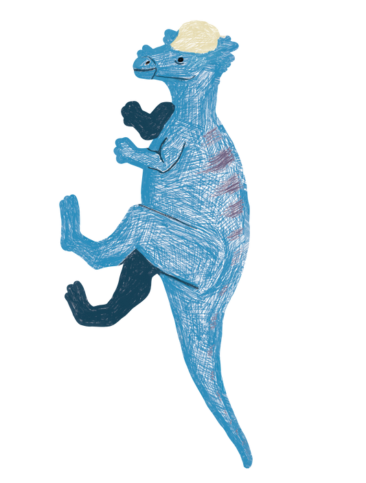 恐竜_パキケファロサウルスB