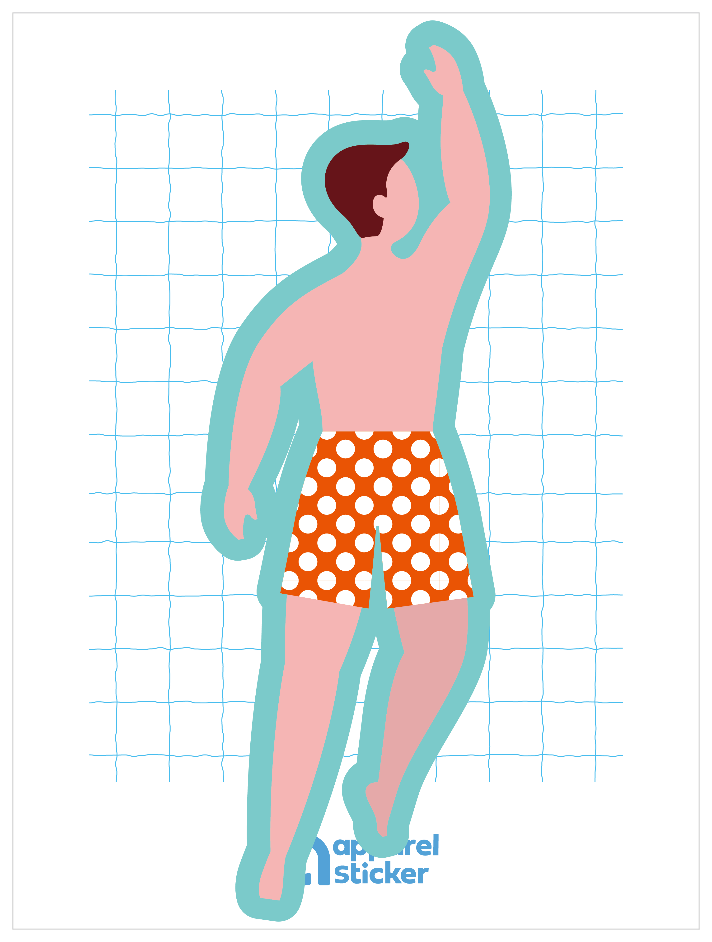 プール_クロール シンプル縁