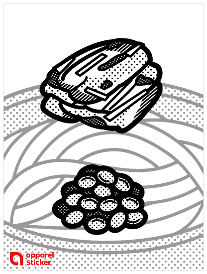 うどん白_キムチ 納豆